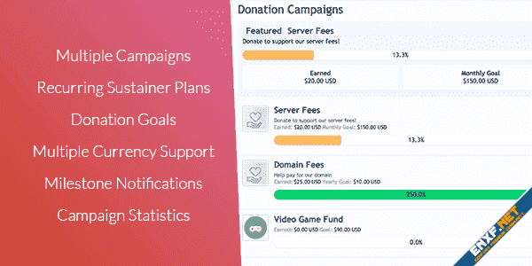 [TH] Donate - Multi-campaign manager