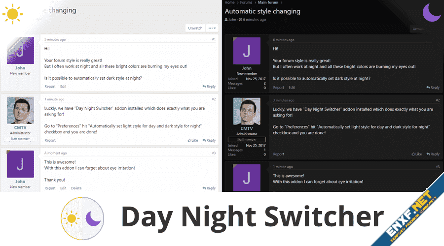 Day Night Switcher