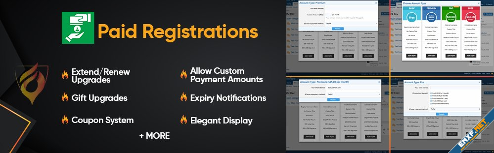 [AddonFlare] Paid Registrations Full Version