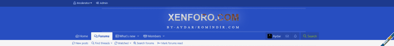 XenForo-By-Aydar Theme