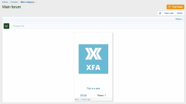 [XFA] Forum Sales - XF2