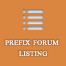 [XenConcept] Prefix forum listing