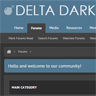 Delta Dark - ThemesCorp
